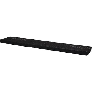 Regal Bücherregal Wandregal Regalboard Board Schwebendes 120 x 23,5 schwarz Korb