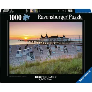Ravensburger Erwachsenenpuzzle 1000 Teile - Ostseebad Ahlbeck, Usedom