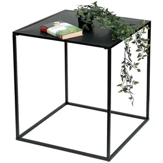 DanDiBo Ambiente Couchtisch Schwarz Metall 52 x 60 x 52 cm