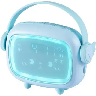 Kinderwecker Schlaftrainer Mit Nachtlicht, Blau, Für Jungen, Ok Aufwachen, Lernuhr
