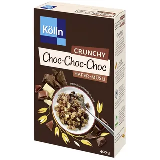 Kölln Chrunchy Choc Choc Hafer Müsli 400,0 g, 1 St.