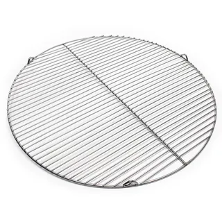 Wiltec Grillrost rund 64,5 cm Edelstahl weiß