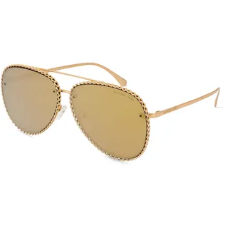Michael Kors 0MK1147 PORTOFINO Damen-Sonnenbrille Vollrand Pilot Metall-Gestell, gold
