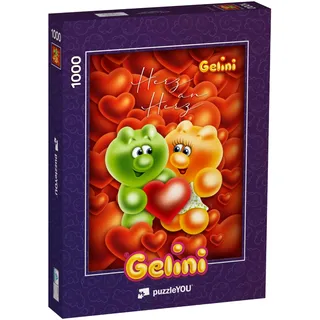 puzzleYOU: Puzzle 1000 Teile „Gelini Herz“