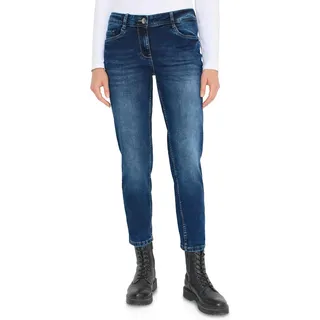 Cecil Scarlett Slim Leg Mid Blue 28/30