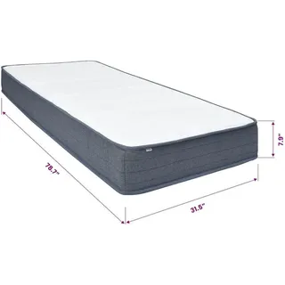 vidaXL Boxspringbett-Matratze 200 x 80 x 20 cm