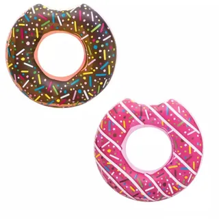 Bestway® Schwimmring Donut Ø 107 cm Pink oder Schoko