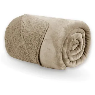 BestLivings Kuscheldecke 150 x 200 cm Beige