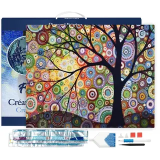 ap commerce Baum Leinwand 40x50 cm