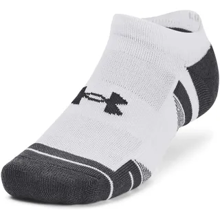 Under Armour Performance Tech Füßlinge 3er Pack Weiß 36,5-42