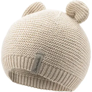 Sterntaler - Kid's Strickmütze Ohren - Mütze Gr 41 cm beige