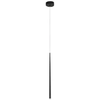 Nova Luce Giono 1-flg. 51 cm schwarz Acryl Aluminium