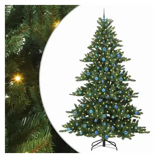 vidaXL Künstlicher klappbarer Weihnachtsbaum Grün 240 cm