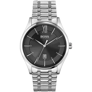 Herrenuhr HUGO BOSS DISTINCTION 1513797 Edelstahl Schwarz