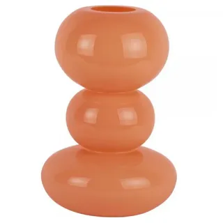 Present Time Dekovase Vase Bubbles Glas Soft Orange (Large)