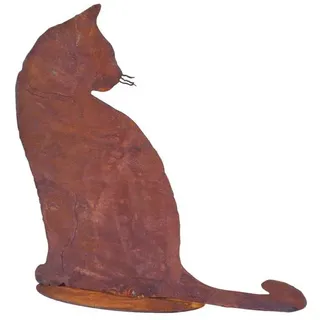 Badeko Katze sitzend 30 cm Braun