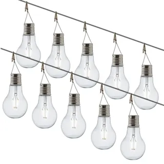 MARELIDA Solarleuchte Kunststoff H: 18,0 cm 10St. transparent