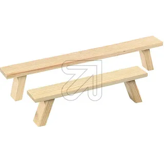 Lichterbogenerhöhung  60 x 11 cm Holz natur Fensterbank Schwibbogenerhöhung