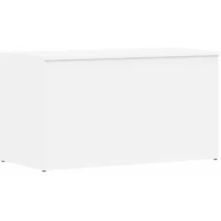vidaXL Aufbewahrungstruhe 84 x 42 x 46 cm 1-tlg. weiß