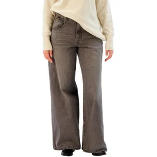 G-STAR Damen Skater High Loose Jeans, Grau (Faded Rock Bottom D25286-d490-g918), 24W / 32L - 24W / 32L