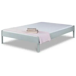 BED BOX Metallbett, Silber, Metall, 100x200 cm, Schlafzimmer, Betten, Metallbetten