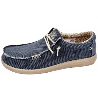 HEYDUDE Wally Braided Herren Blue Night 44
