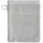 Waschhandschuh 6 x 16 x 22 cm silber