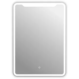 JOKEY LED-Lichtspiegel Sorrent 500 x 700 mm Silber