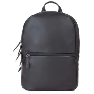 VALENTINO BAGS Rucksack Backpack, aus echtem Leder schwarz