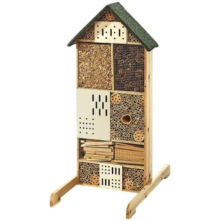 Kobolo Insektenhotel Insektenhaus HONEY aus verschiedenen Materialien
