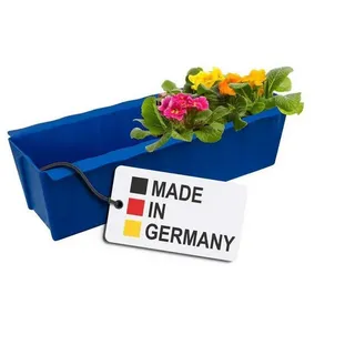 BURI Blumenkasten Paletten Blumenkasten Blau Pflanzkasten Europaletten Blumentopf blau