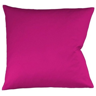 Kopfkissen »Fleuresse Mako-Satin Kissenbezug Bezug 80x80 cm«, fleuresse lila
