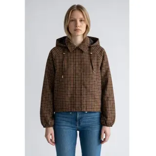 Barbour für Damen. LSP0256 Audrey Showerproof Jacke braun (M), Lässig, Polyester