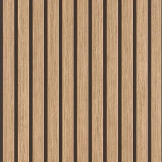 Rasch Textil Rasch selbstklebende Tapete Akustikpaneele Optik braun 6 m
