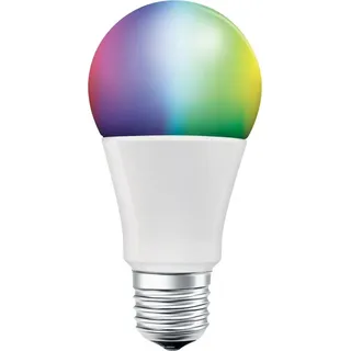 LEDVANCE 00217481, Intelligentes Leuchtmittel, WLAN, Mehrfarbig, Edelstahl, Weiß, E27, A-Form, Kaltweiße, Warmweiß