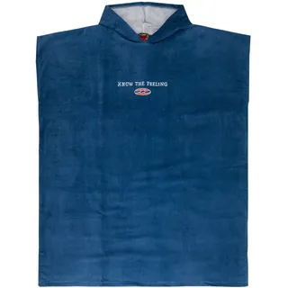 BILLABONG Hooded Poncho Blau One Size