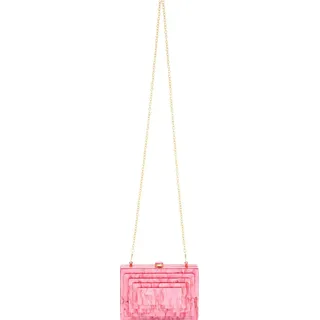 naemi Umhängetasche Gold/Pink