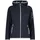 Damen Fix Hood Fleecejacke titanio darker 48