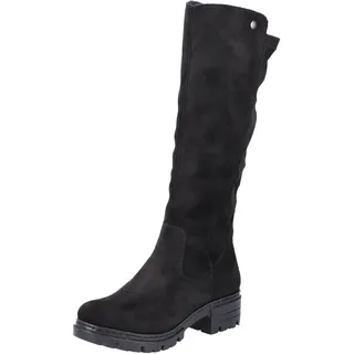 Rieker Damen Winterstiefel 76890 Schwarz 38