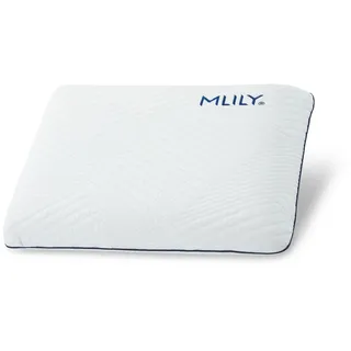 MLILY NOTO Kopfkissen Memory Foam 40x60cm Orthopädisches Kissen für Seitenschläfer, Ergonomisches Kopfkissen Nackenkissen mit R.Vital Avocado-Öl angereichert und waschbarem Bezug, Öko-Tex Zertifiziert