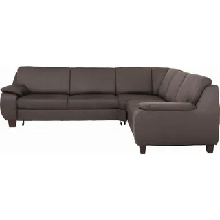 Beldomo System Ecksofa, Dunkelbraun, Holz, 5-Sitzer, L-Form, 274x244 cm, Goldenes M, Typenauswahl, Fußauswahl, Stoffauswahl, seitenverkehrt erhältlich, Hocker Rückenfutter, individuell planbar, Wohnzimmer, Sofas & Couches, Wohnlandschaften, Ecksofas