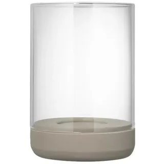 BLOMUS Windlicht Calma Beton/Glas Fungi