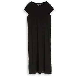 Tom Tailor Midikleid Schwarz M