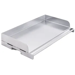 Grillfürst Grillplatte Grillfürst XL Edelstahl Plancha / Teppanyaki Pfanne - 50 x 28 cm