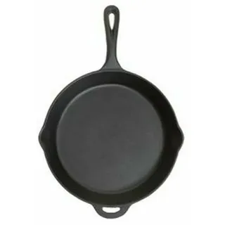 Pfanne 30 cm mit Stiel CAMP CHEF Gusspfanne SK12 aus Gusseisen Grill Brat Pfanne