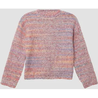 s.Oliver Weicher Strickpullover im Loose Fit - pink|mehrfarbig - 170/176