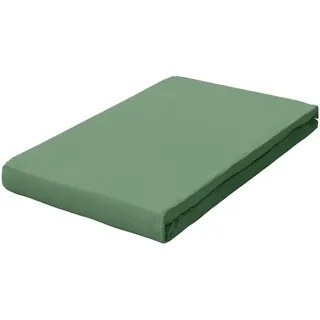 schlafgut Pure Baumwolle 120 x 200 - 130 x 220 cm green mid