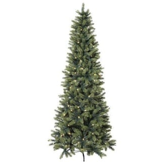 Künstlicher Schlanker Tannenbaum Mit Beleuchtung (Größe: 180 Cm), 180 cm