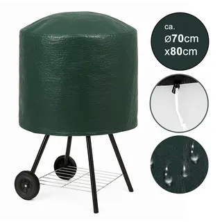 KINZO Grillabdeckung Rund Kugel Grill Abdeckung Abdeckhaube Schutzhülle 80x70 cm