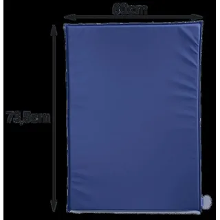 Wickeltisch-Auflage Mowi in blau oder weiß Timkid, Farbe:Weiß